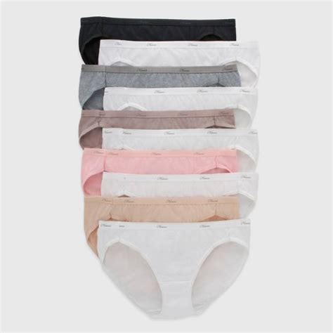 hanes bikini|Hanes Women's 10pk Cotton Bikini Underwear .